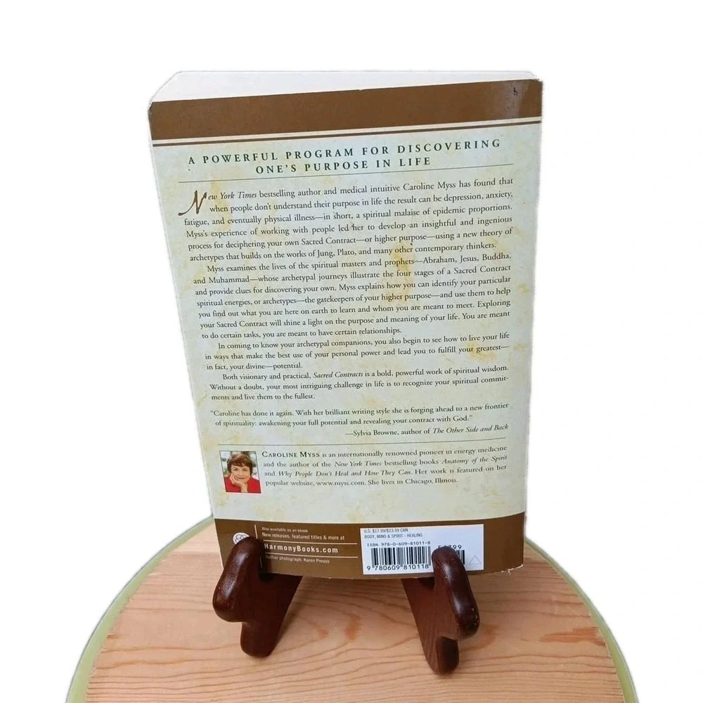 Unlocking Your Sacred Contracts: A‎ Guide by Caroline Myss - Softcover Edition